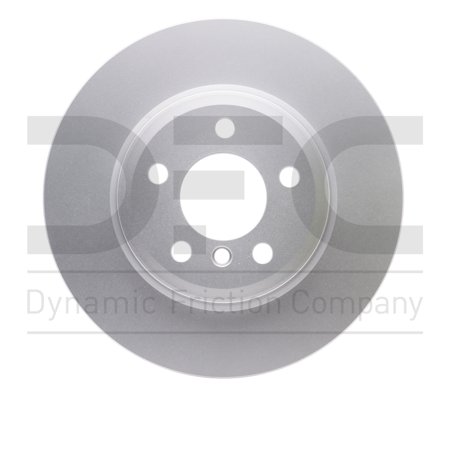 Front Dynamic Friction Company Hi-Carbon Alloy Brake Rotor (1)