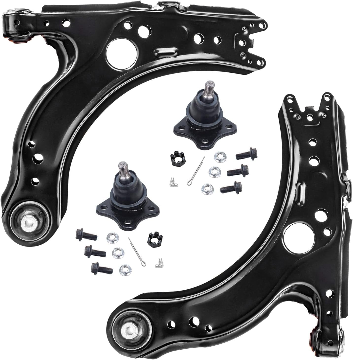 Front End 4pc Suspension Kit for Volkswagen Jetta Beetle Golf 2 Lower