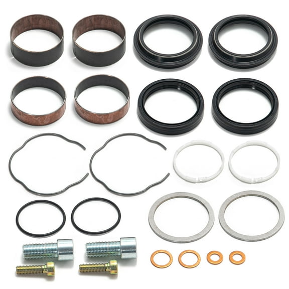Front End Fork Leg Rebuild Kit seals Bushigs for Harley Dyna 2006-2017 FXDWG 49MM