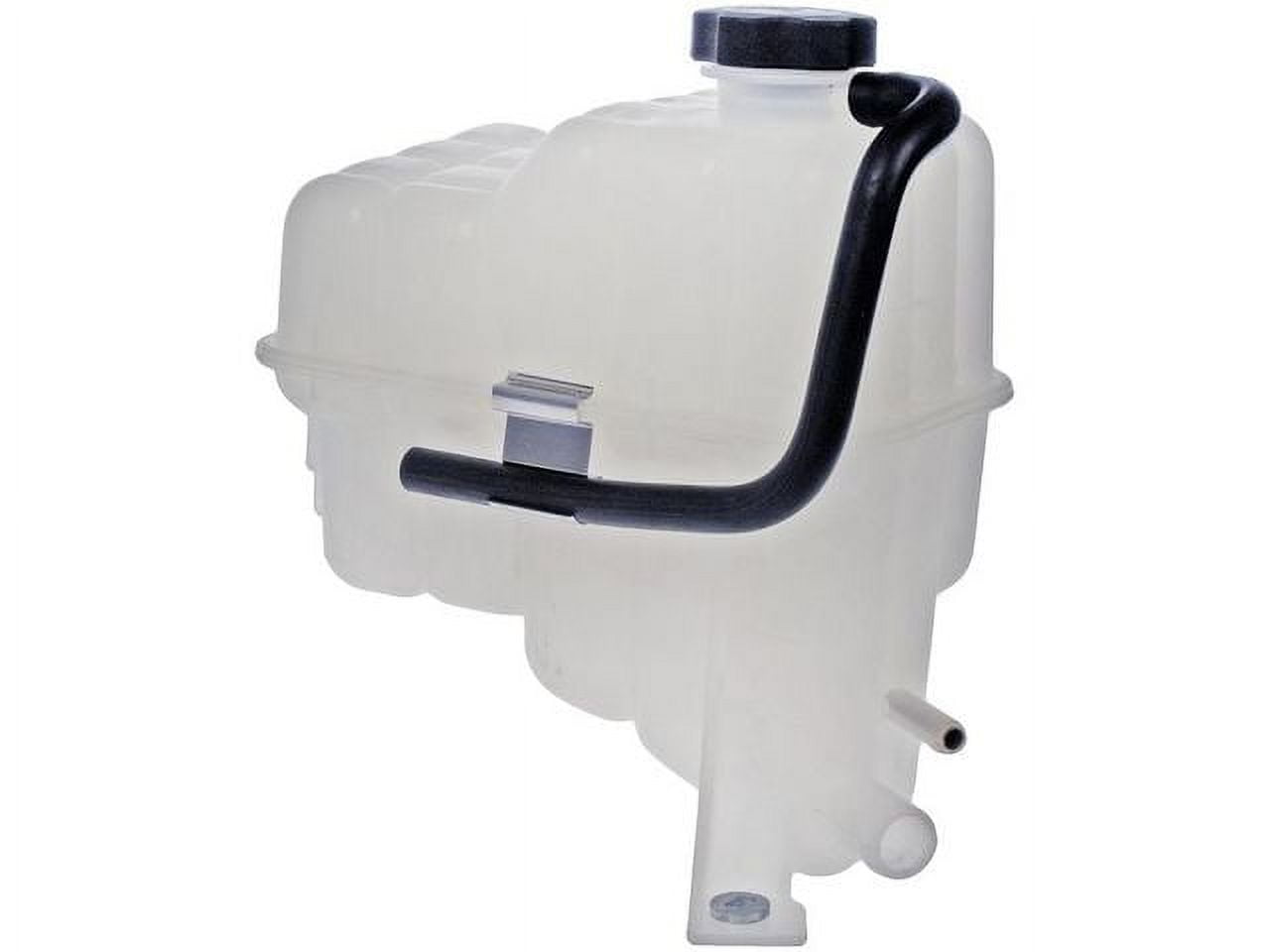 Front Engine Coolant Overflow Expansion Tank with Cap - Compatible with 2001 - 2006 Chevy Silverado 2500 HD 6.6L V8 Diesel 2002 2003 2004 2005