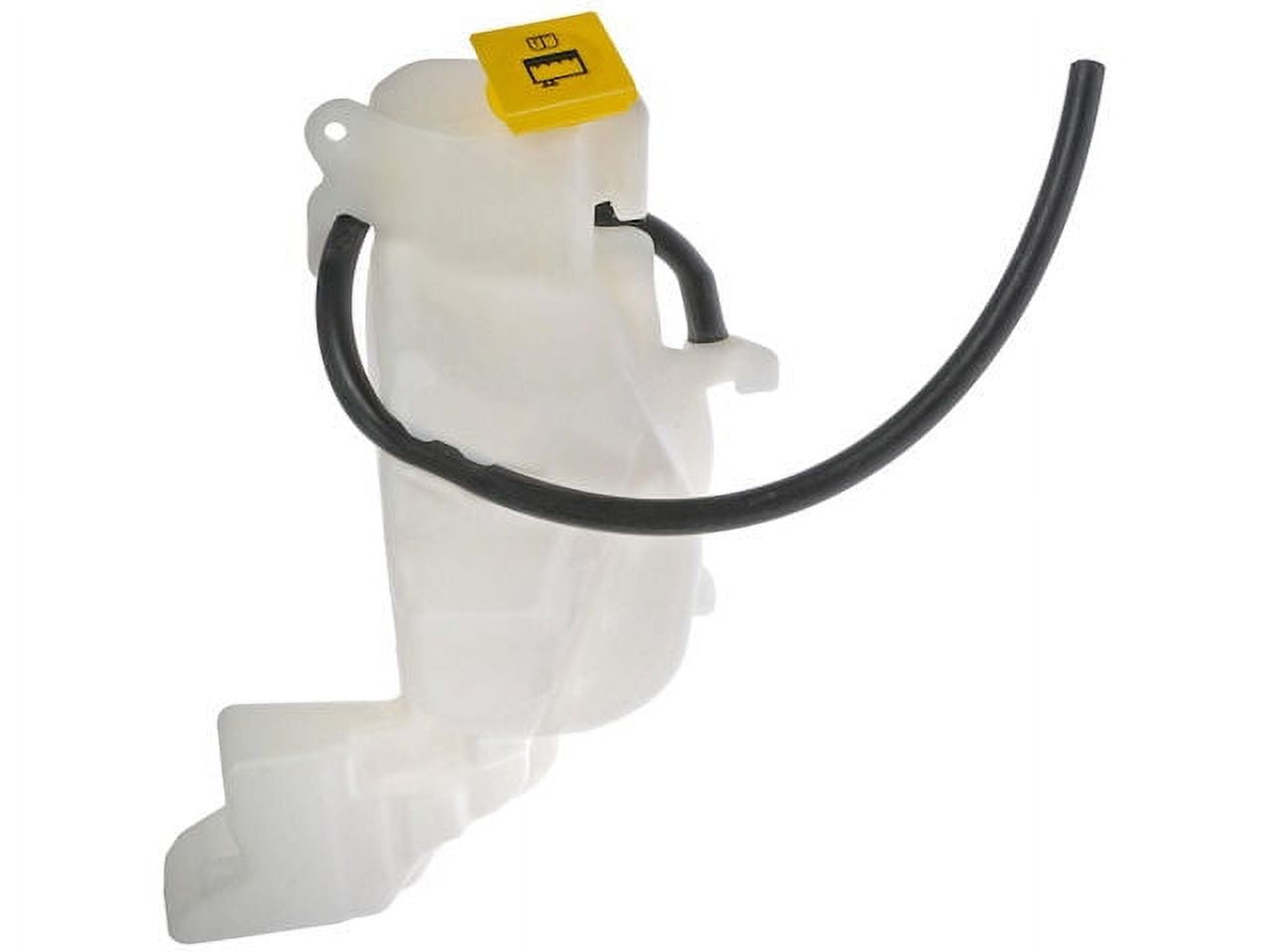 Front Engine Coolant Overflow Expansion Tank with Cap - Compatible with 2011 - 2019 Ram 1500 2012 2013 2014 2015 2016 2017 2018