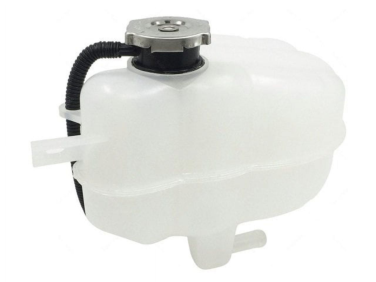 Front Engine Coolant Overflow Expansion Tanks with Cap - Compatible with 2009 - 2015 Dodge Journey 3.5L 3.6L V6 2010 2011 2012 2013 2014