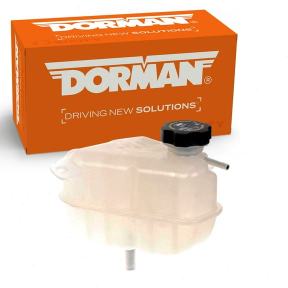 Dorman Front Engine Coolant Reservoir compatible with Chevrolet Malibu 2.2L 2.4L 3.5L 3.6L 3.9L L4 V6 2006-2012