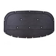 Front Engine Insulation Cotton For Volkswagen Touareg 2011-2018, Hood Insulation Pad Soundproof Pad Cover Fireproof Mat-black