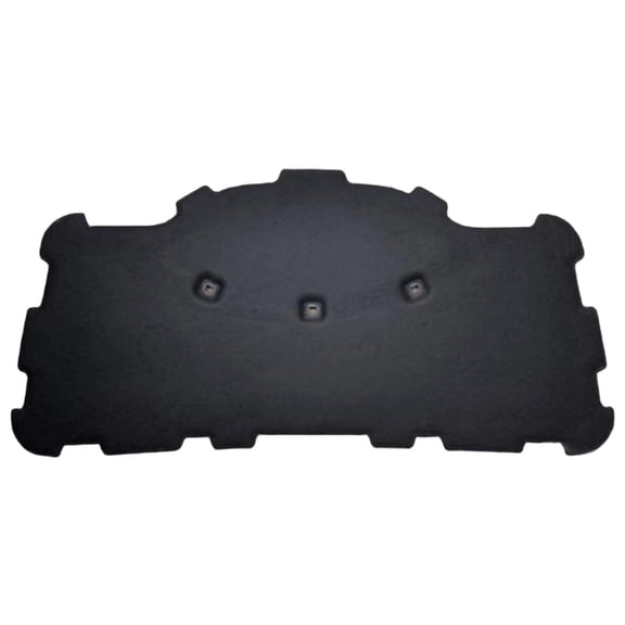 Front Engine Insulation Cotton For Volkswagen Touareg 2019-2023, Hood Insulation Pad Soundproof Pad Cover Fireproof Mat-black