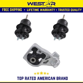 Front Engine Motor Mount 3PCS Set Compatible for 10-12 Subaru Legacy/ Outback 2.5L Replaces 9854 9854 9825