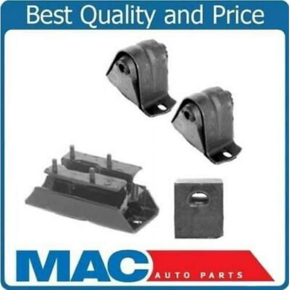 Front Engine Motor & Transmission Mounts for Jeep Cherokee 4.0L 87-99