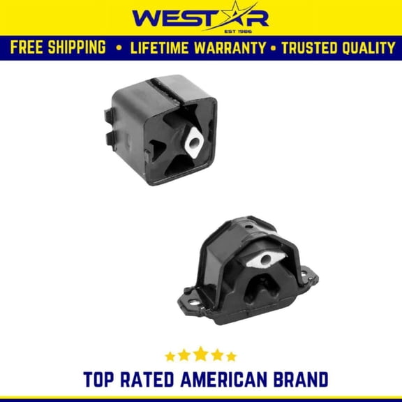 Front Engine Mount Compatible for ACCLAIM CARAVAN DAYTONA DYNASTY VOYAGER LEBARON SHADOW Replaces 2615 2616