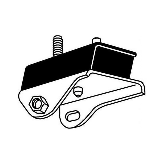 Front Engine Mount - Compatible with 1967 - 1974 Dodge Charger 1968 1969 1970 1971 1972 1973