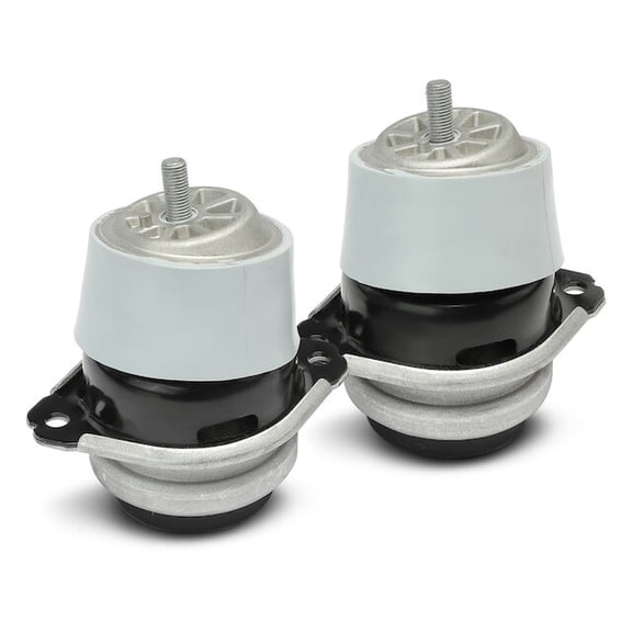 Front Engine Mount Kit 2 - Compatible with 2004 - 2006, 2008 - 2010 Porsche Cayenne Base - Autopart Premium