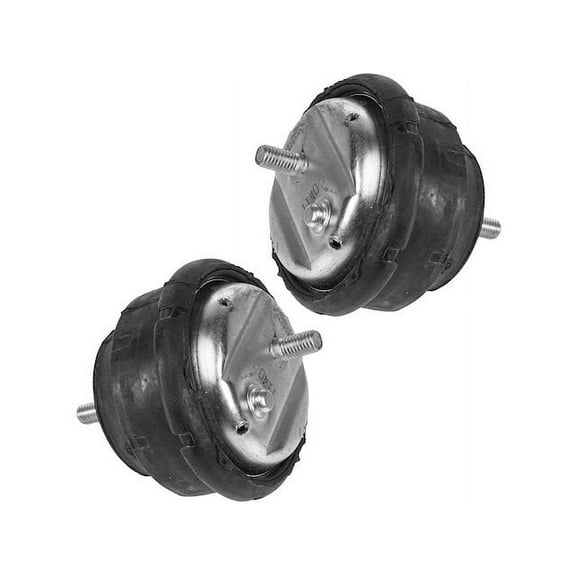 Front Engine Mount Set 2 Piece Set - Compatible with 2001 - 2005 BMW 325Ci 2002 2003 2004