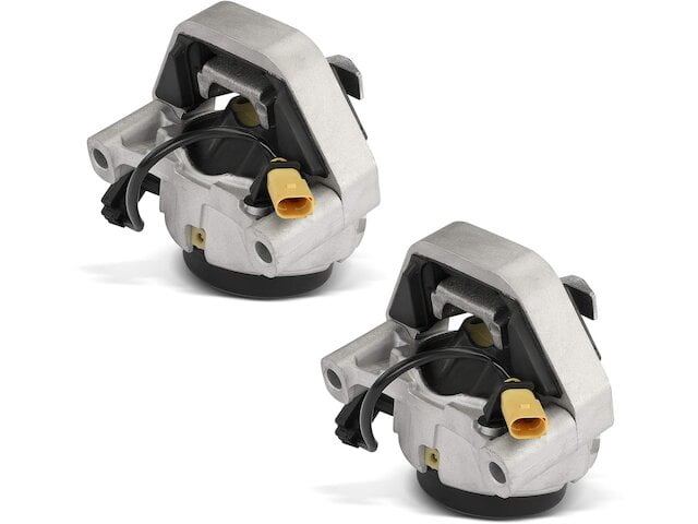 Front Engine Mount and Transmission Mount Kit 2 - Compatible with 2012 - 2018 Audi A6 Quattro - Autopart Premium
