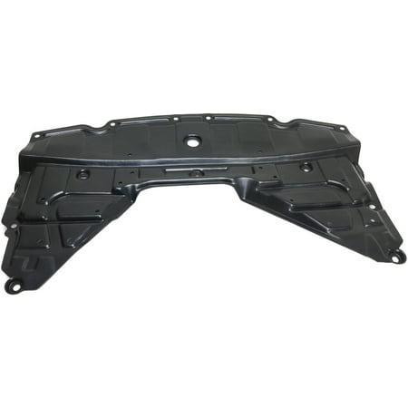 Front Engine Splash Shield Compatible with NISSAN ROGUE 2014-2018 Under Cover with Insulation Foam