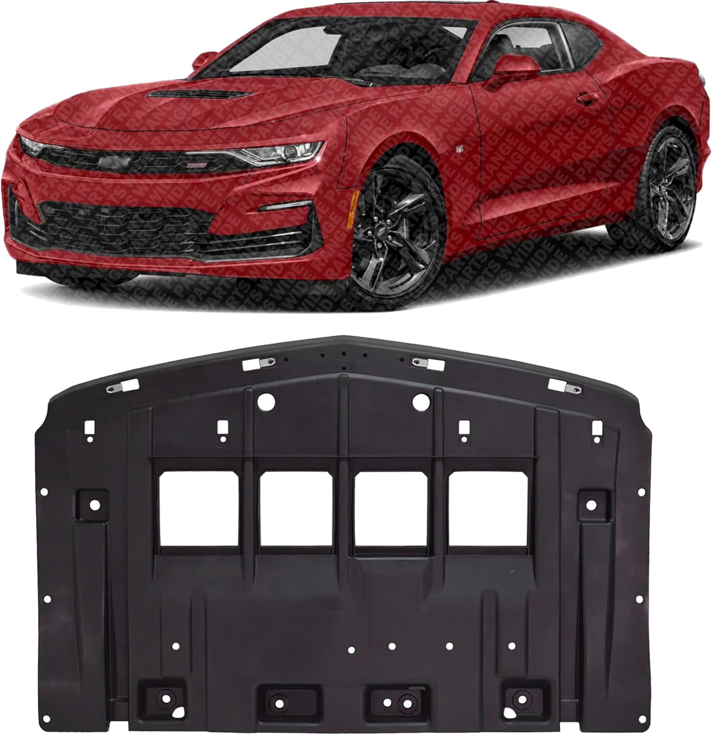Front Engine Splash Shield Under Cover Air Deflector | Direct ...