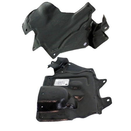 Front Engine Splash Shield Under Cover Fits 07-12 Sentra Left & Right SET PAIR