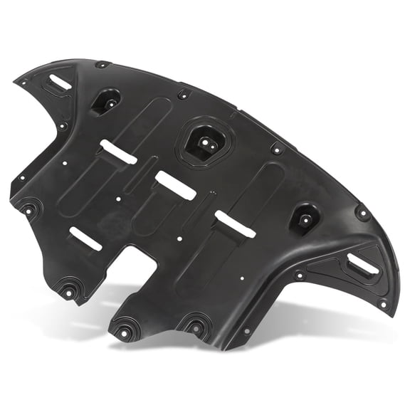 Front Engine Splash Shield Under Cover Fit for Hyundai Tucson 2016-2021, 29110D3600-PFM, HY1228190 Black Plastic Engine Splash Guard