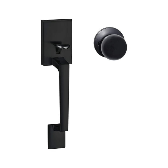 Front Entry Handle Latitude Interior Knob (Black)