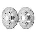 thumbnail image 1 of Front Evolution Drilled & Slotted Rotors for 2017-18 Acura ILX - Set of 2, 1 of 1