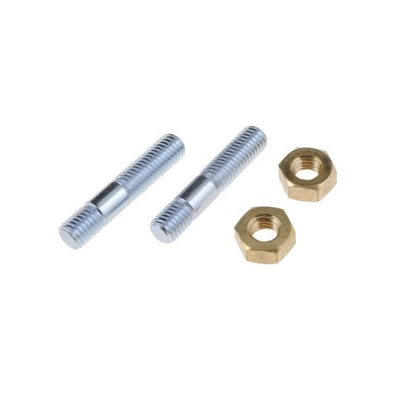 Front Exhaust Flange Stud and Nut - Compatible with 1993 - 1997, 2004 - 2018 Nissan Altima 1994 1995 1996 2005 2006 2007 2008 2009 2010 2011 2012 2013 2014 2015 2016 2017