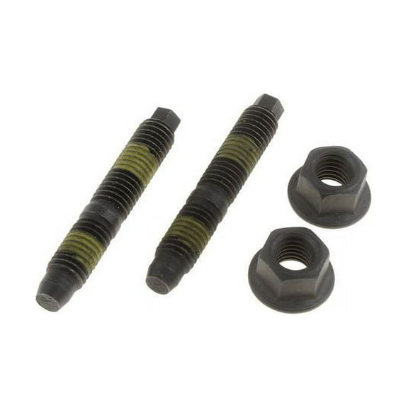 Front Exhaust Flange Stud and Nut - Compatible with 1997 - 2003 Chevy Malibu 1998 1999 2000 2001 2002