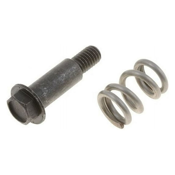 Front Exhaust Manifold Bolt and Spring - Compatible with 1976 - 1990 Oldsmobile Custom Cruiser 5.0L V8 - Dorman