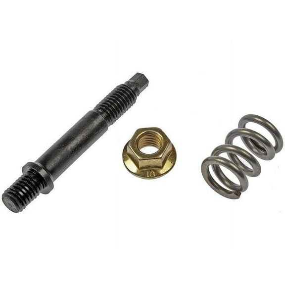 Front Exhaust Manifold Bolt and Spring - Compatible with 1992 - 1993 GMC Typhoon