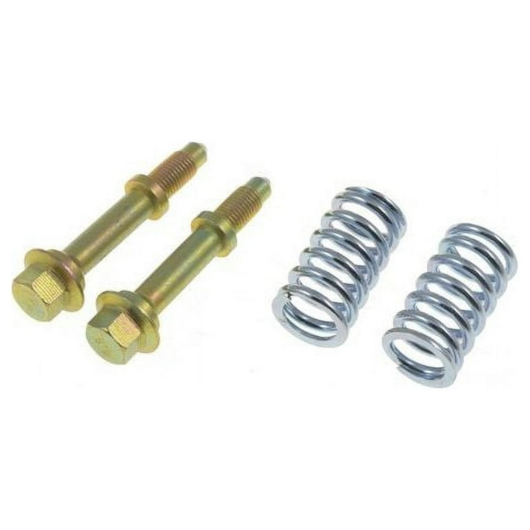 Front Exhaust Manifold Bolt and Spring - Compatible with