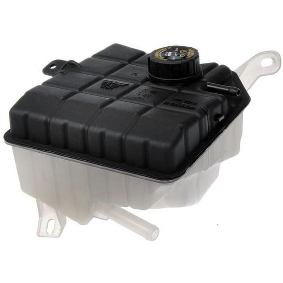 Front Expansion Coolant Tank with Cap - Compatible with 2006 - 2011 Cadillac DTS 4.6L V8 2007 2008 2009 2010
