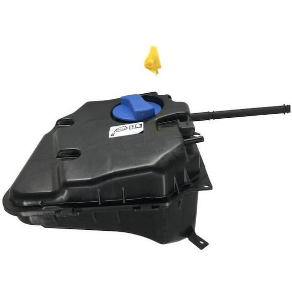 Front Expansion Tank - Compatible with 2007 - 2015 Audi Q7 2008 2009 2010 2011 2012 2013 2014