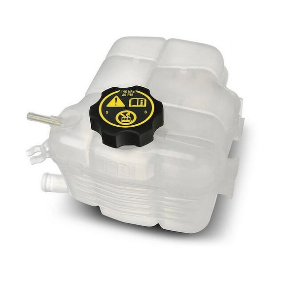 Front Expansion Tank - Compatible with 2011 - 2016 Chevy Cruze 2012 2013 2014 2015