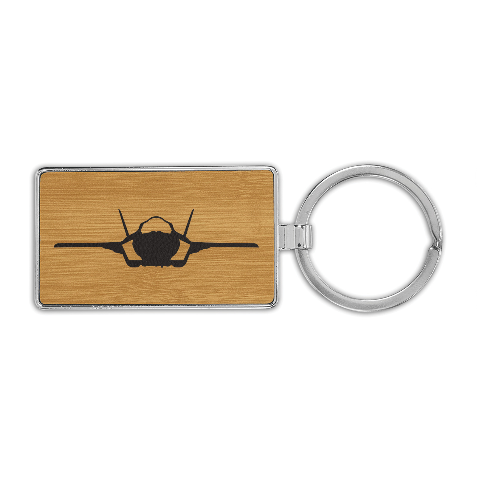 Front F-35B Lightning II Premium Leatherette Keychain f35 f-35 f 35 b ...