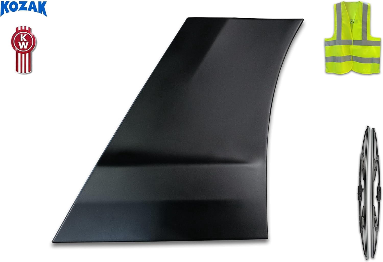 Aération Carénage Avant Gauche Pour Kenworth T680 Next Gen 2022+ – Côté Conducteur