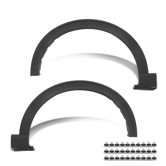 Front Left & Right Fender Flares Fit for Ford Explorer 2020-2024/Fit for Ford Police Interceptor Utility Base 2020-2023, LB5Z16038AC LB5Z16038AA