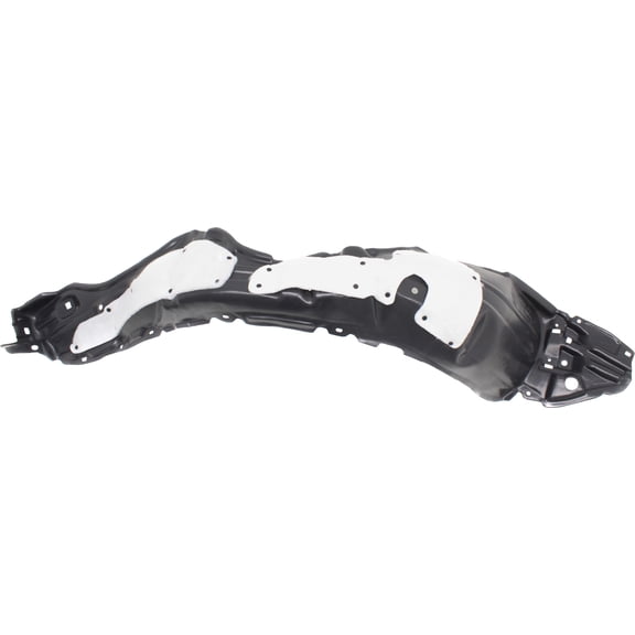 Front Fender Liner Compatible with TOYOTA PRIUS C 2015-2017 Right Passenger Side Vacuum Form with Insulation Foam Type 2