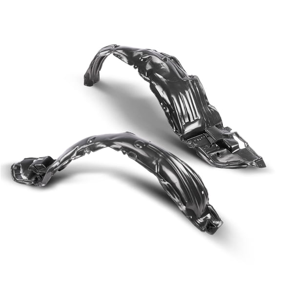 Front Fender Liner Set Left & Right Fit for Toyota Corolla (submodel: Base, CE, LE, S, XLE, XRS) 2009-2010 OE Replacement TO1248149/TO1249149