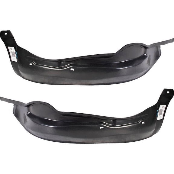 Front Fender Liner Set 2 Piece - Compatible with 2000 - 2005 Cadillac DeVille 2001 2002 2003 2004
