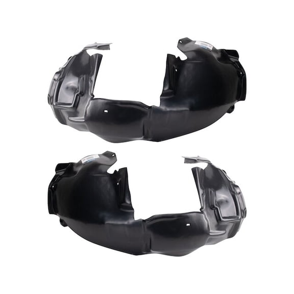 Front Fender Liner Set 2 Piece - Compatible with 2008 - 2017 Audi A5 Quattro 2009 2010 2011 2012 2013 2014 2015 2016