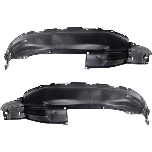 Front Fender Liner Set 2 Piece - Compatible with 2010 - 2013 Toyota 4Runner Trail 2011 2012