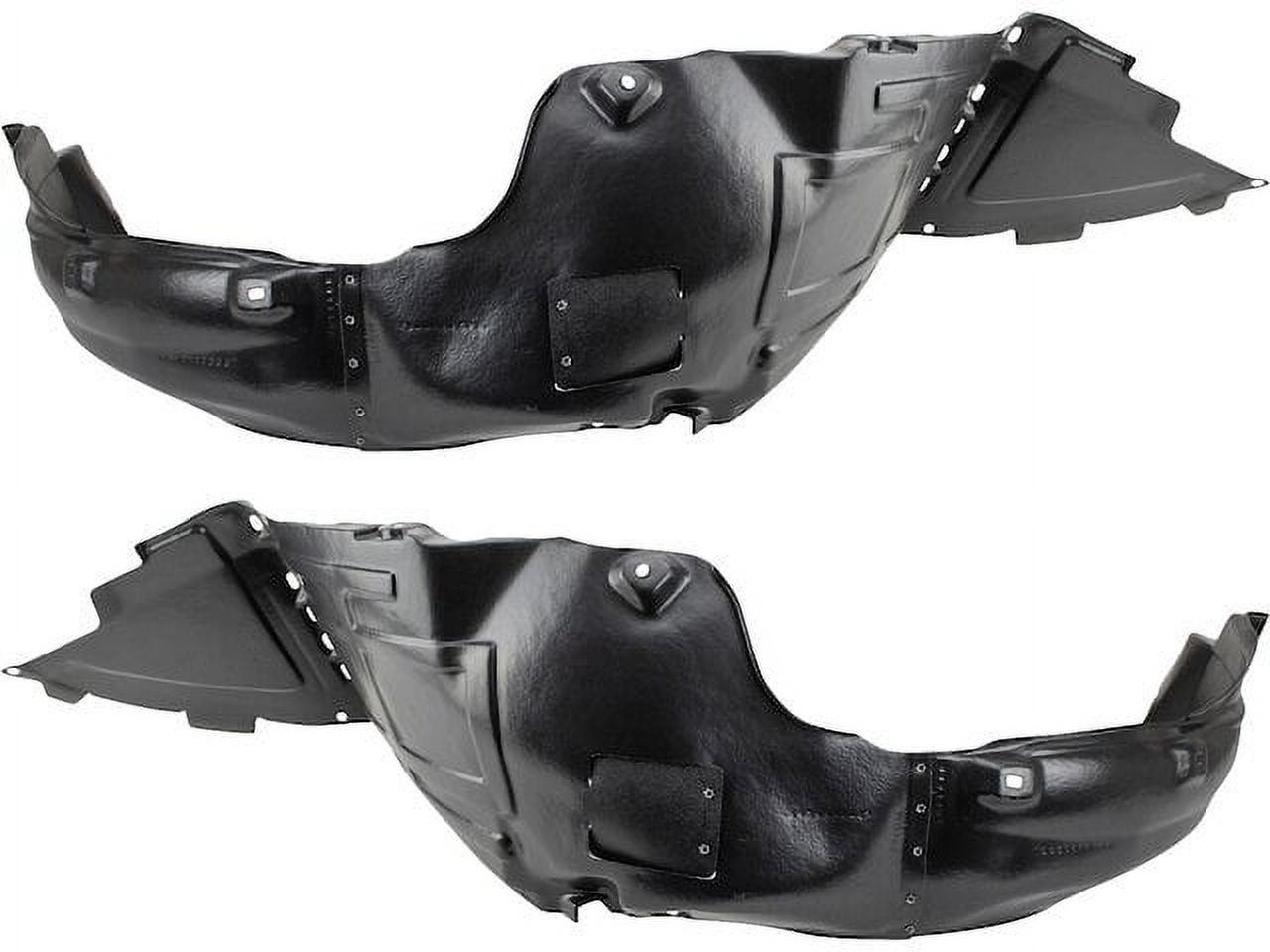 AM Autoparts Front Left & Right Inner Fender Liner Set For 2011-2015 Hyundai Sonata - 10 Year Warranty