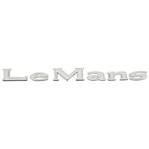 Front Fender/Rear Quarter Panel Emblem Letter Set For 1967-1969 Pontiac LeMans