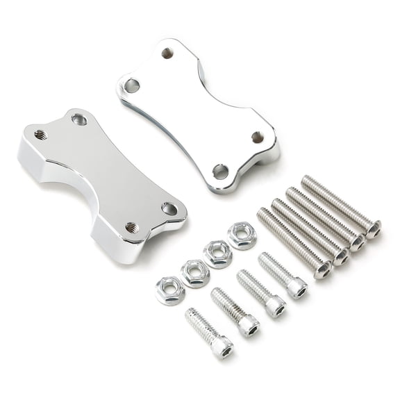 Front Fender Risers Spacer Mount Kit Compatible with Harley Touring Road King Road Glide Street Glide Models 2014-2023, Fits Front Fender Extension and Mounting
