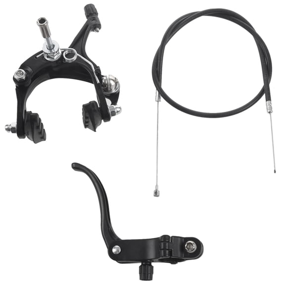 Front Fixie Road Bike Cruiser Brake Set Bike Brake Kit Black