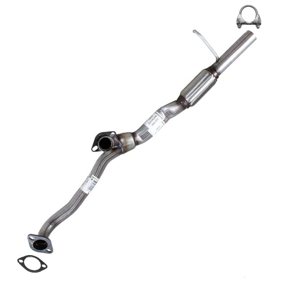 Northeastern Exhaust Front Flex Y-Pipe Fits 2011-2019 Ford Explorer 3.5L - Direct Fit | Stainless Steel | Includes Gasket & Clamp