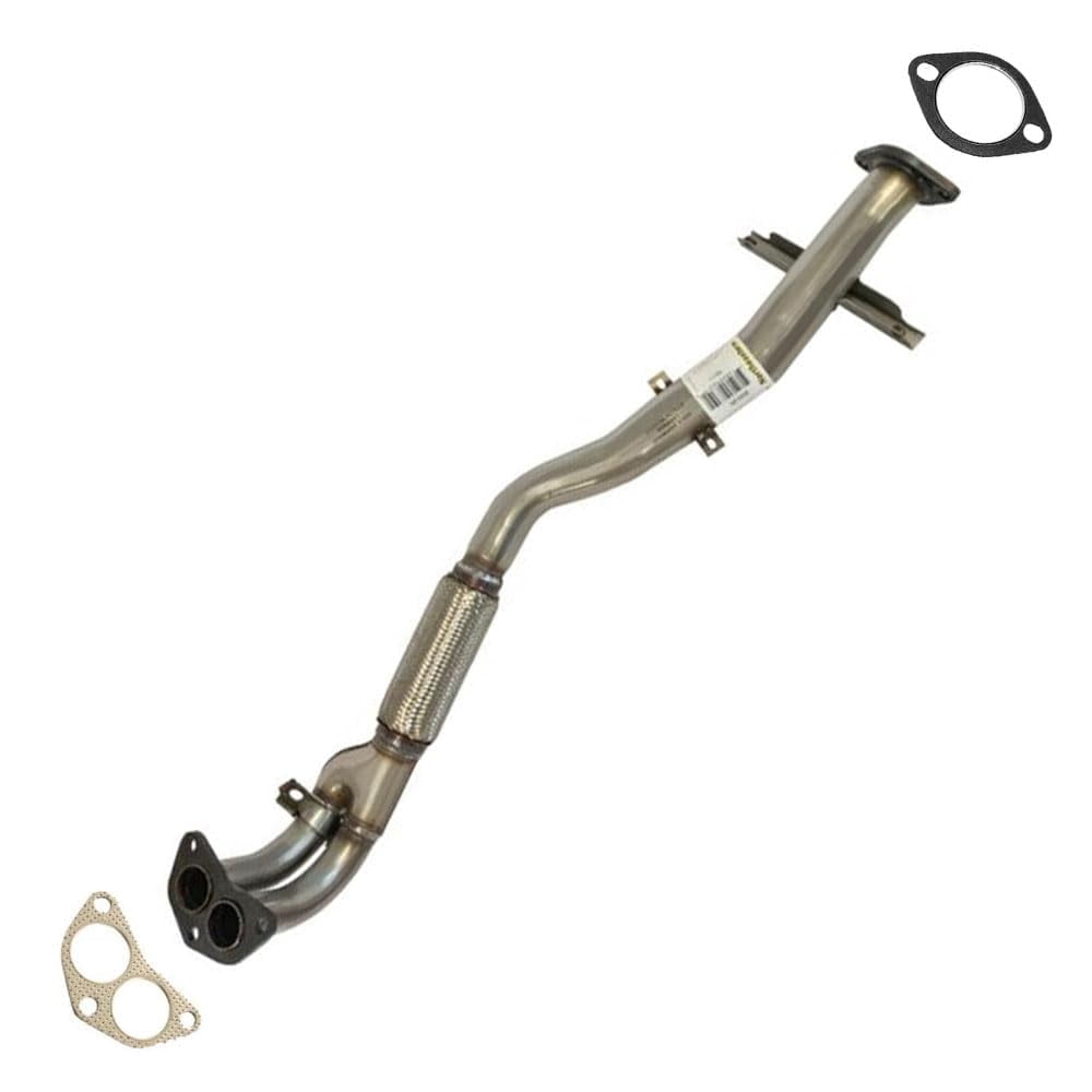 Northeastern Exhaust Front Flex Pipe Fits 2003-2006 Mitsubishi Outlander 2.4L - Direct Fit | Stainless Steel