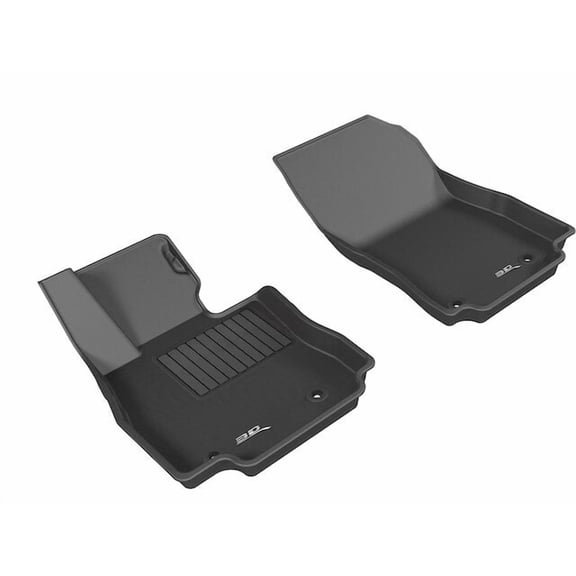 Front Floor Mat Set - Compatible with 2019 - 2020 Toyota Yaris - 3D MAXpider