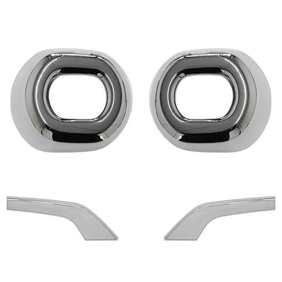 Front Fog Lamp Cover Decoration with Exclusive Customization, High - end Electroplating for Specific 2024 Series Vehicles