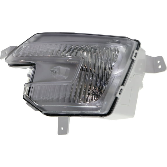 Front Fog Light Compatible with Ford Explorer/Explorer Police 2016-2018 Driver Side Assembly Halogen