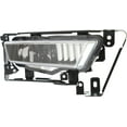 thumbnail image 1 of Front Fog Light Compatible with HONDA ACCORD 2013-2015 Right Passenger Side Assembly with Chrome Bezel Border Sedan - CAPA Certified, 1 of 5