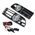 Front Fog Lights Assembly Fog Lamp Grille With Switch Harness Daytime
