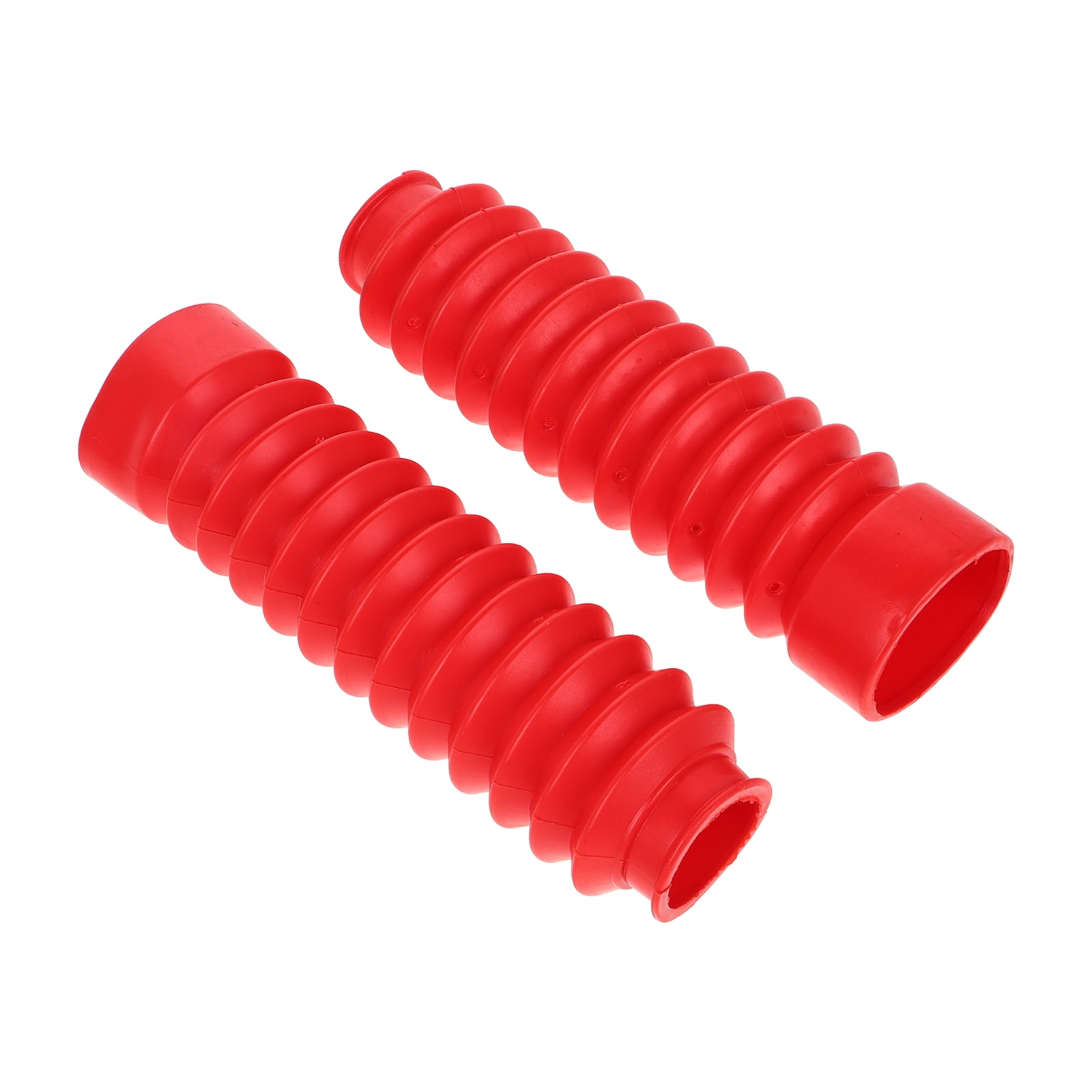 Front Fork Dust Cover Damper Shock Absorber Beret Banana Clip Modified Red